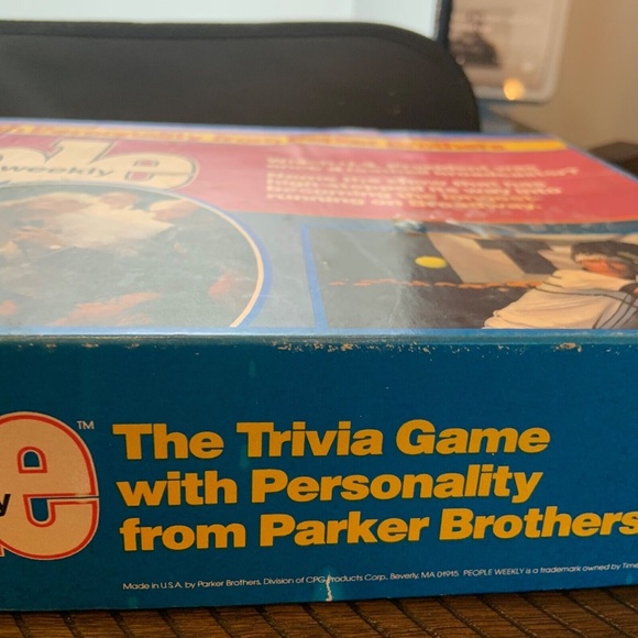 Vintage 1984 Parker Brothers People Weekly Trivia Game Nostalgia - Picture 11 of 15